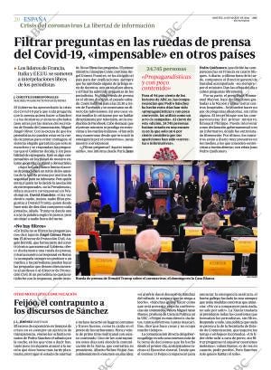 ABC MADRID 24-03-2020 página 20