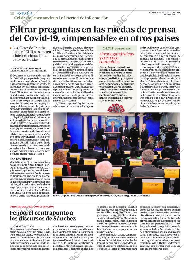 ABC MADRID 24-03-2020 página 20