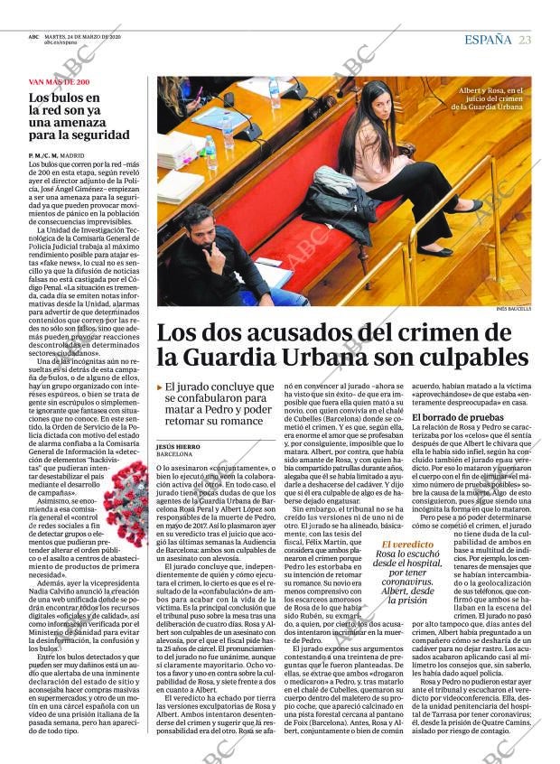 ABC MADRID 24-03-2020 página 23