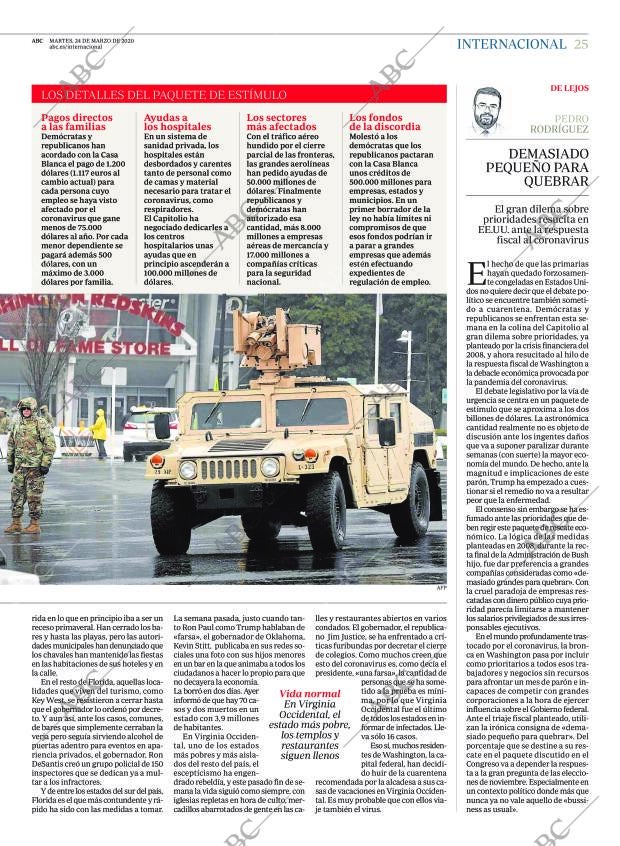 ABC MADRID 24-03-2020 página 25