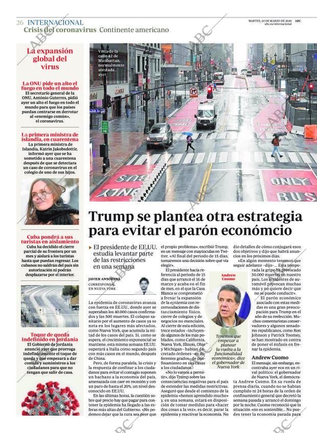 ABC MADRID 24-03-2020 página 26