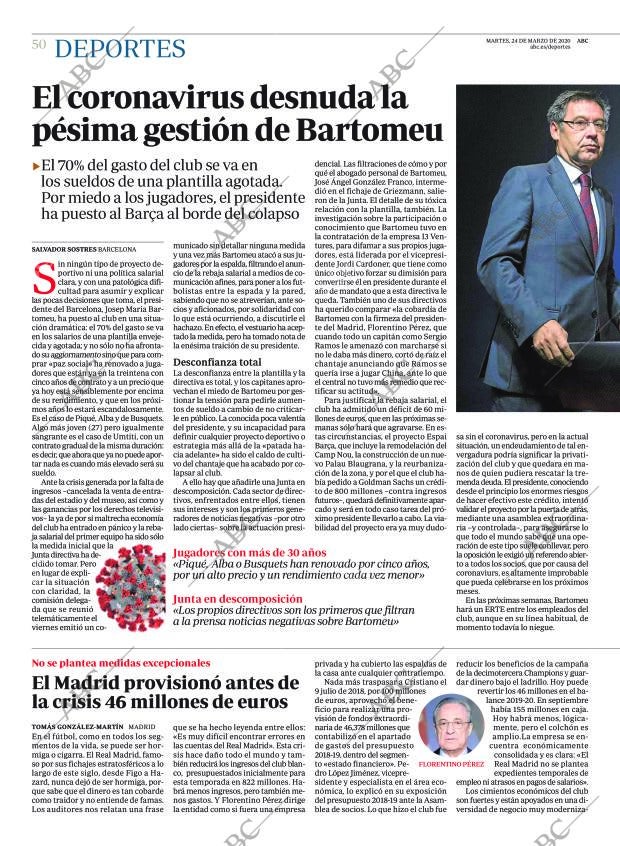 ABC MADRID 24-03-2020 página 50