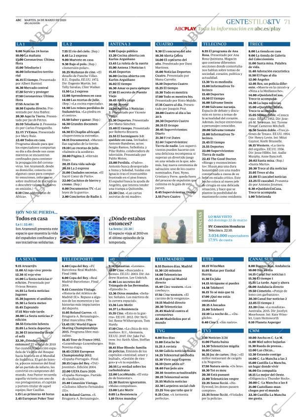 ABC MADRID 24-03-2020 página 71