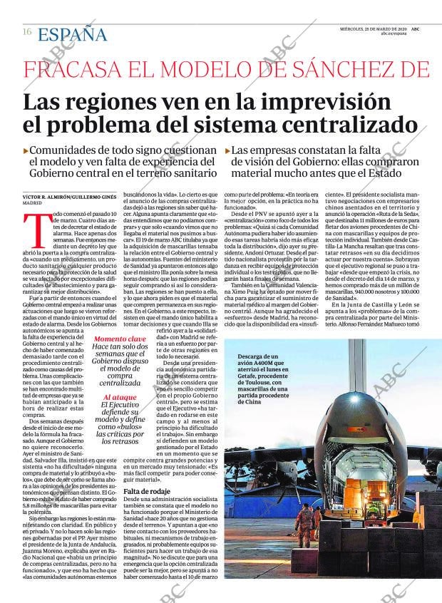 ABC MADRID 25-03-2020 página 16