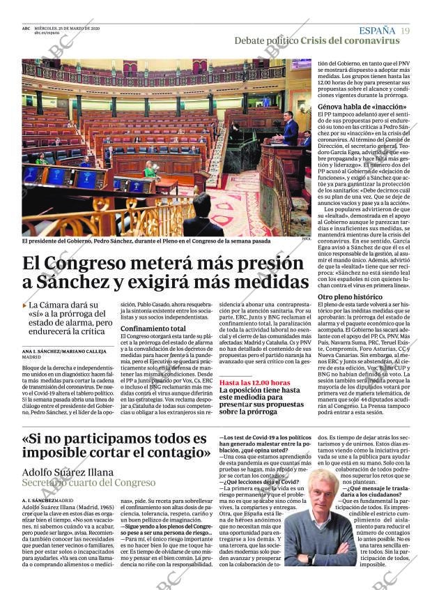 ABC MADRID 25-03-2020 página 19