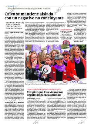 ABC MADRID 25-03-2020 página 20