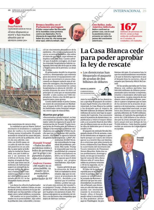 ABC MADRID 25-03-2020 página 25