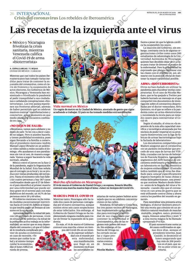 ABC MADRID 25-03-2020 página 26