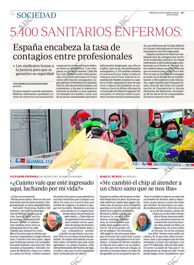 ABC MADRID 25-03-2020 página 34