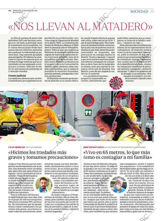 ABC MADRID 25-03-2020 página 35