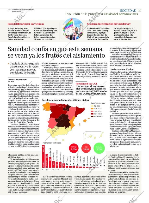 ABC MADRID 25-03-2020 página 37