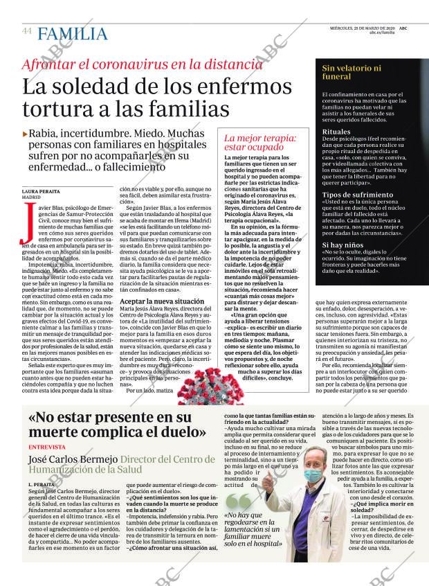 ABC MADRID 25-03-2020 página 44