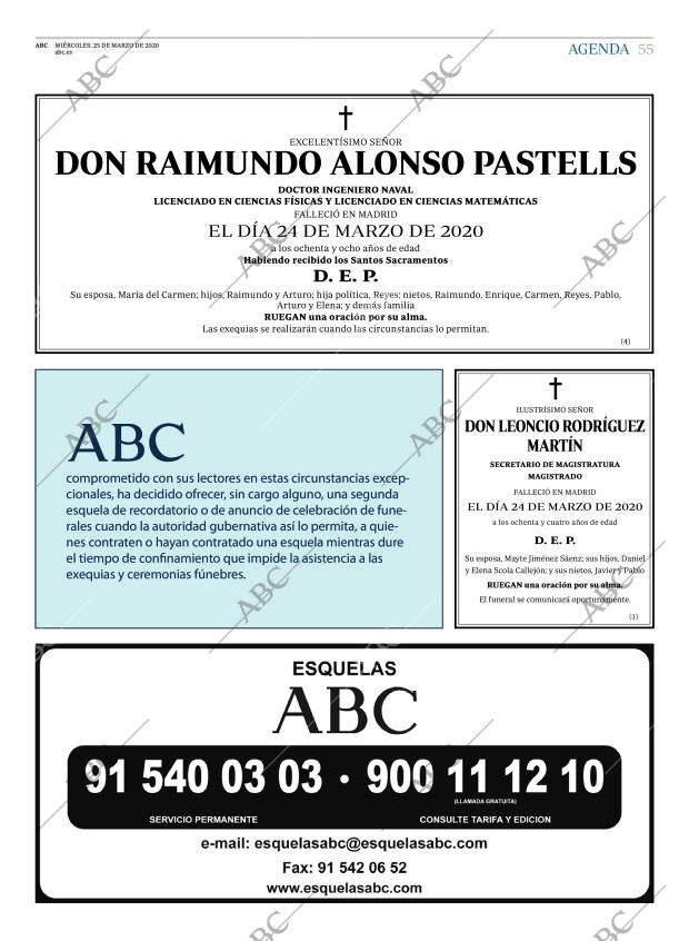 ABC MADRID 25-03-2020 página 55