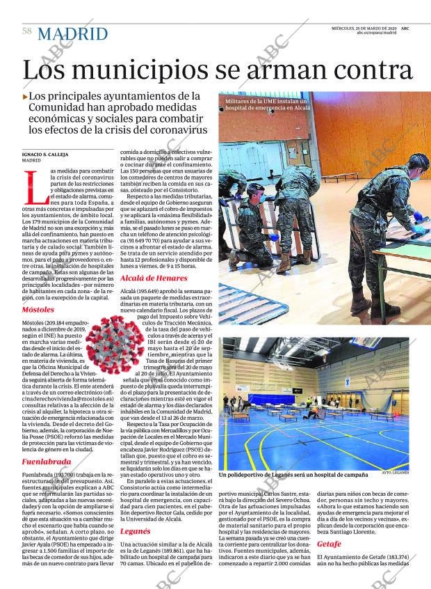 ABC MADRID 25-03-2020 página 58