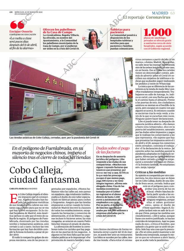 ABC MADRID 25-03-2020 página 63