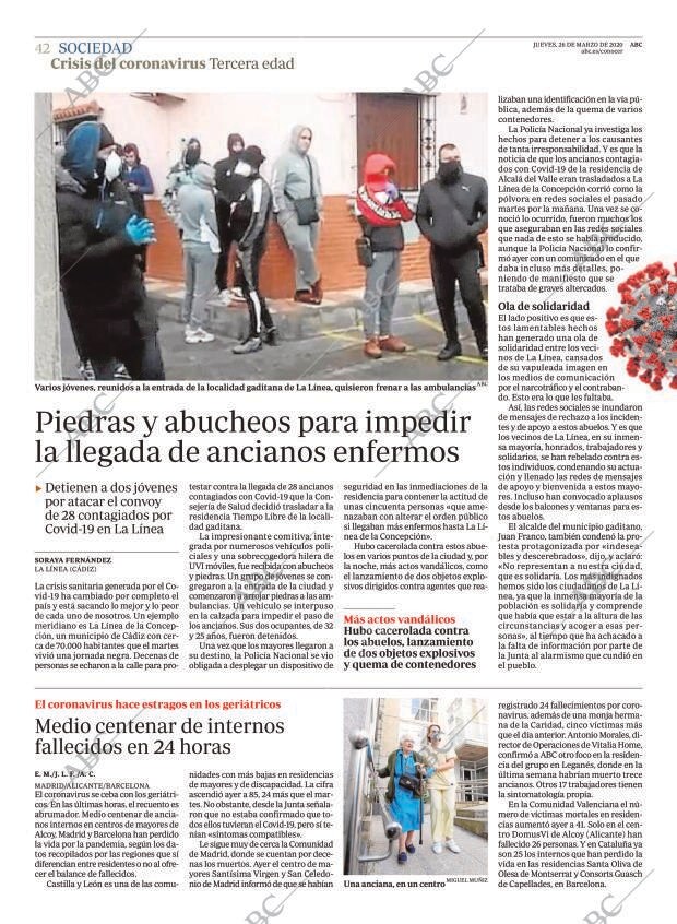ABC MADRID 26-03-2020 página 42