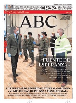 ABC MADRID 27-03-2020 página 1