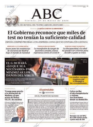 ABC MADRID 27-03-2020 página 2