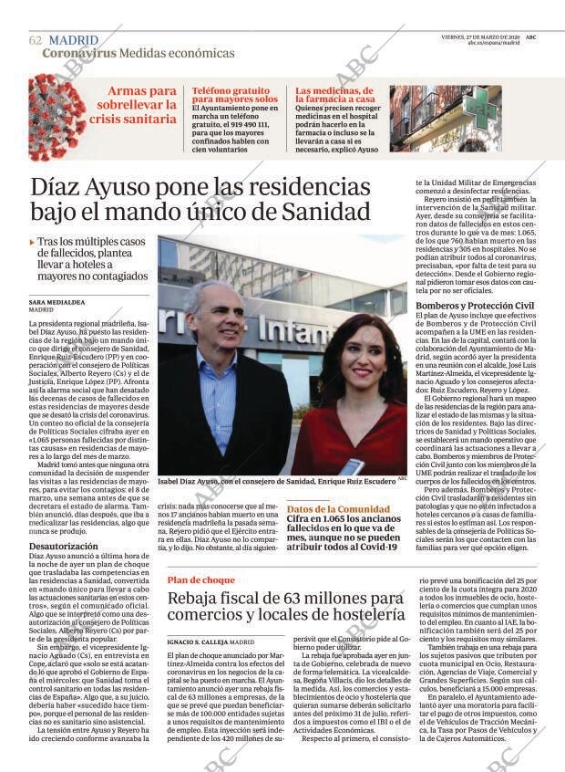 ABC MADRID 27-03-2020 página 62