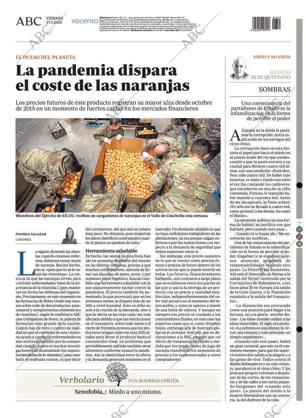ABC MADRID 27-03-2020 página 72
