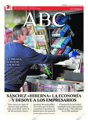 ABC CORDOBA 30-03-2020