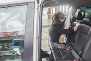 Debido a la alerta por la pandemia del coronavirus, el tráfico de trenes y los...