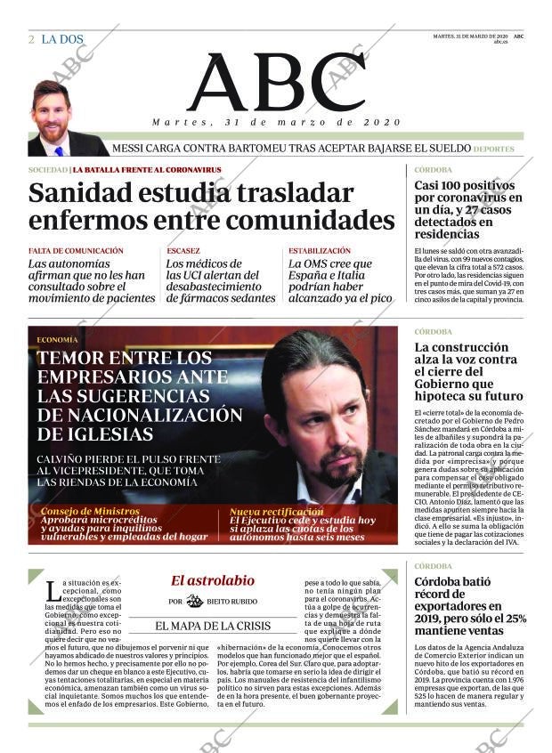 ABC CORDOBA 31-03-2020 página 2