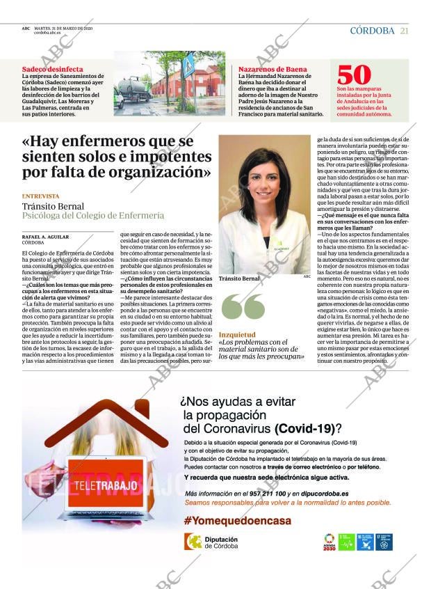 ABC CORDOBA 31-03-2020 página 21