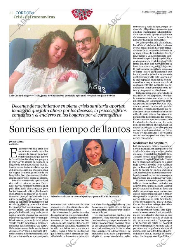 ABC CORDOBA 31-03-2020 página 22