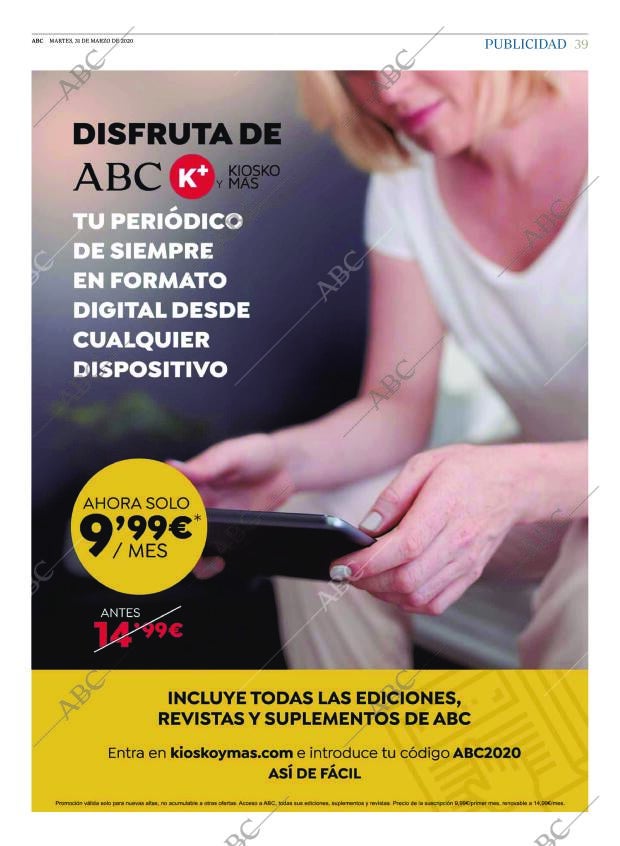 ABC CORDOBA 31-03-2020 página 39