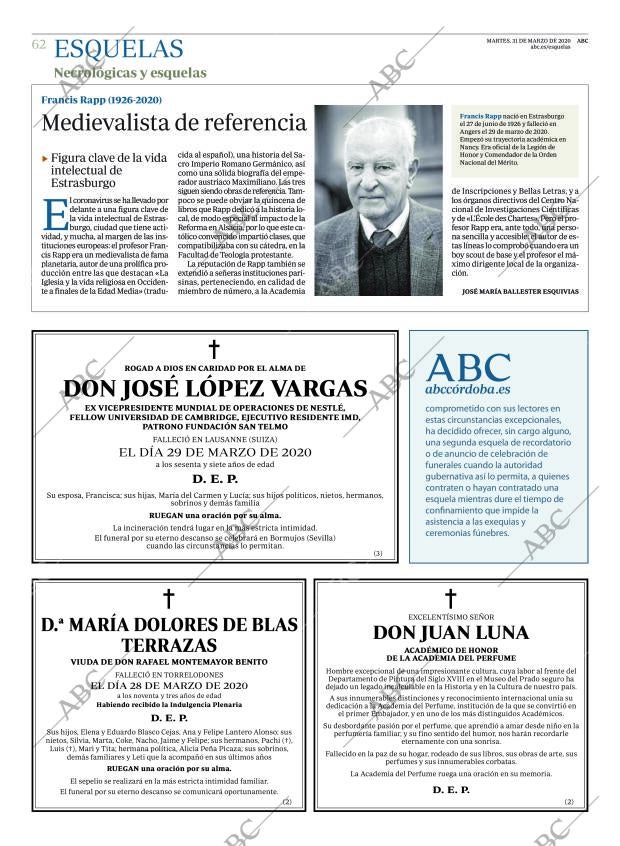 ABC CORDOBA 31-03-2020 página 62