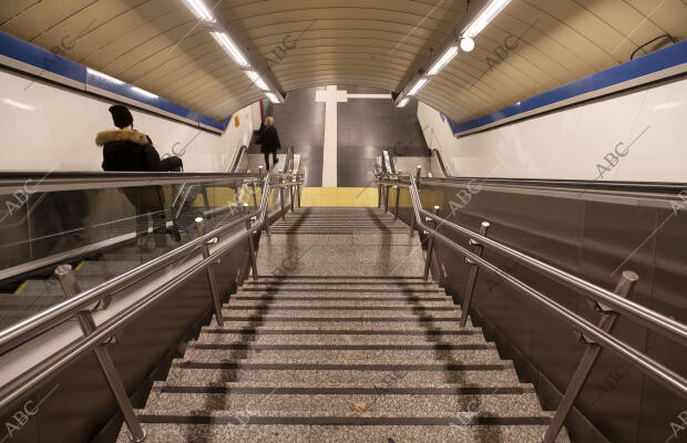 Crisis del Coronavirus. Reportaje en el Metro