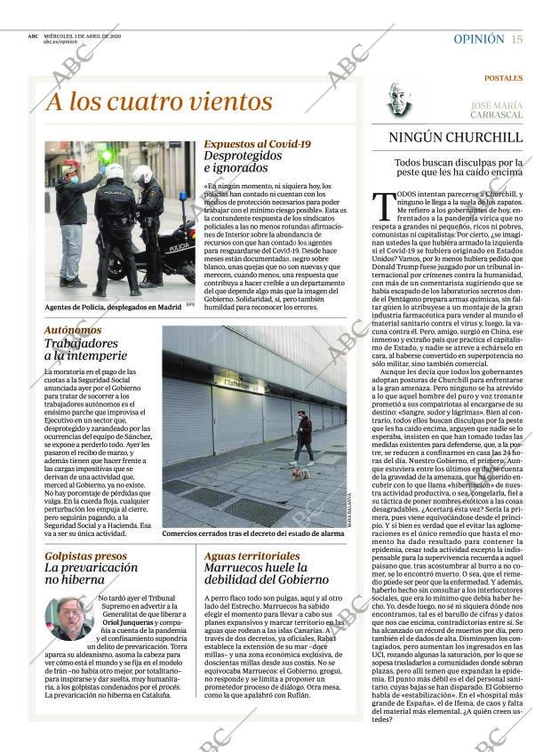ABC MADRID 01-04-2020 página 15