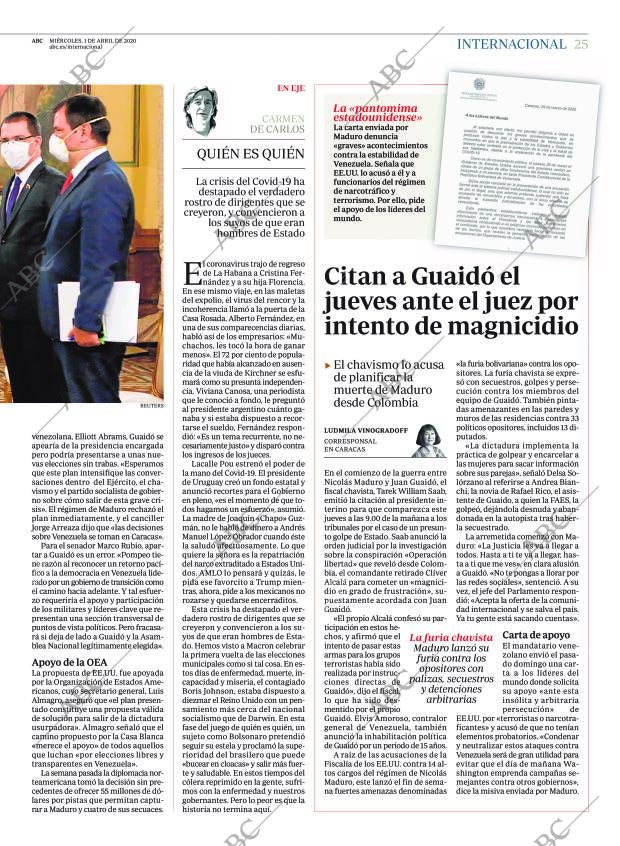 ABC MADRID 01-04-2020 página 25