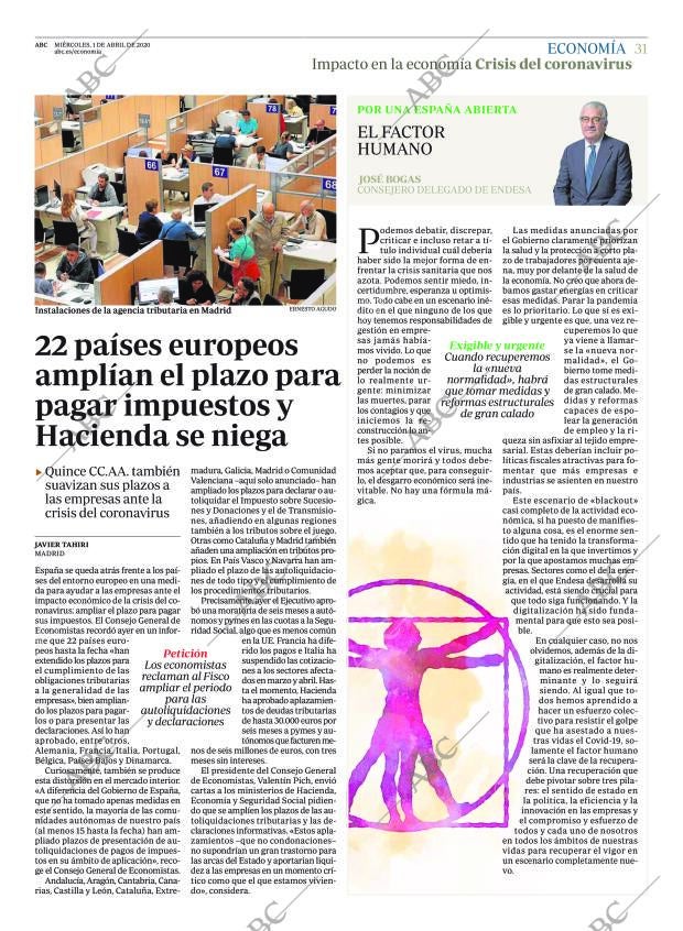 ABC MADRID 01-04-2020 página 31
