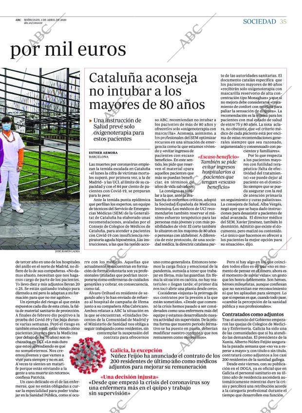 ABC MADRID 01-04-2020 página 35
