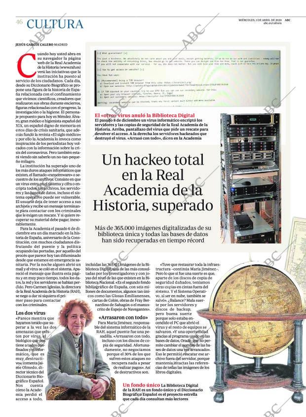 ABC MADRID 01-04-2020 página 46