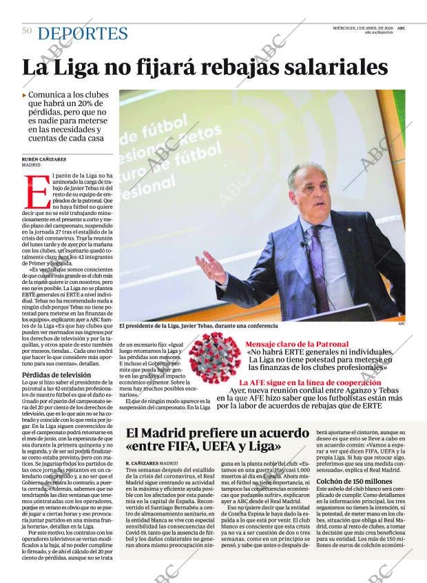 ABC MADRID 01-04-2020 página 50