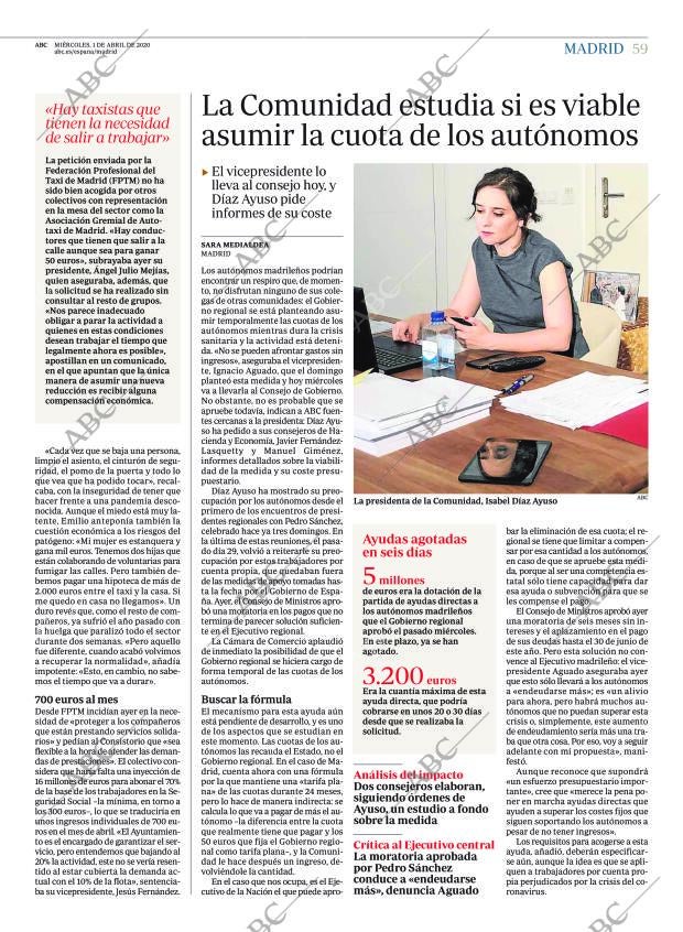 ABC MADRID 01-04-2020 página 59