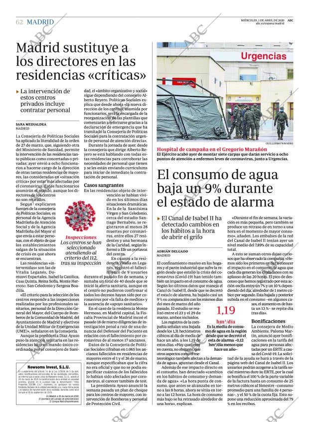 ABC MADRID 01-04-2020 página 62