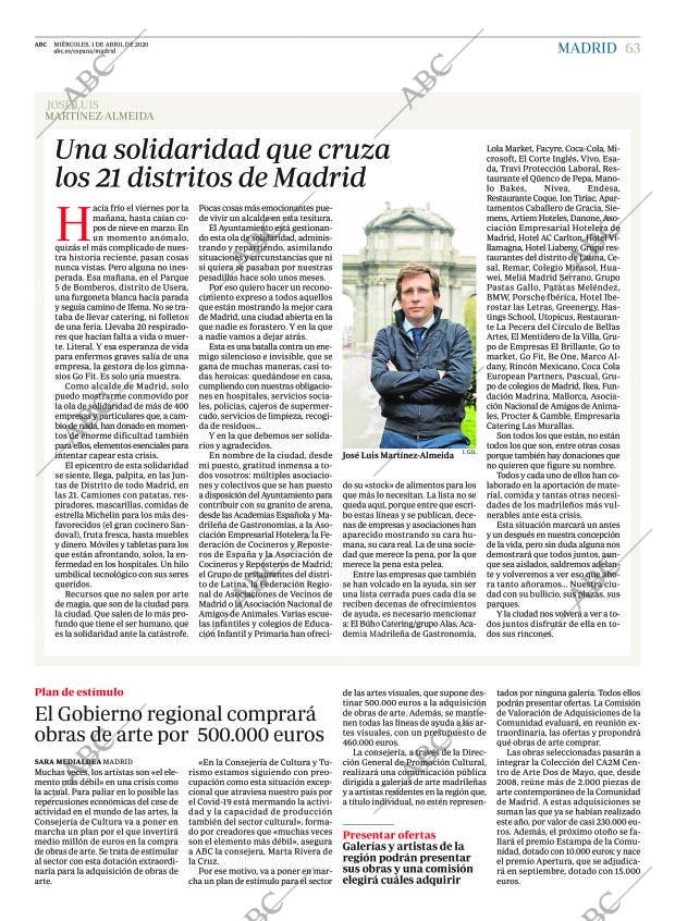 ABC MADRID 01-04-2020 página 63