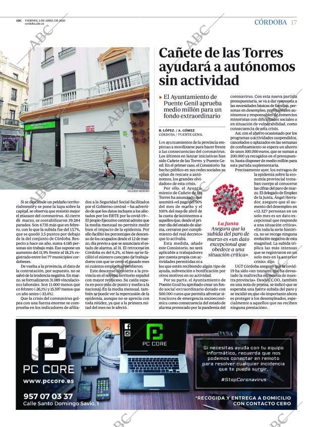 ABC CORDOBA 03-04-2020 página 17