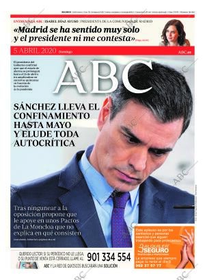 ABC MADRID 05-04-2020