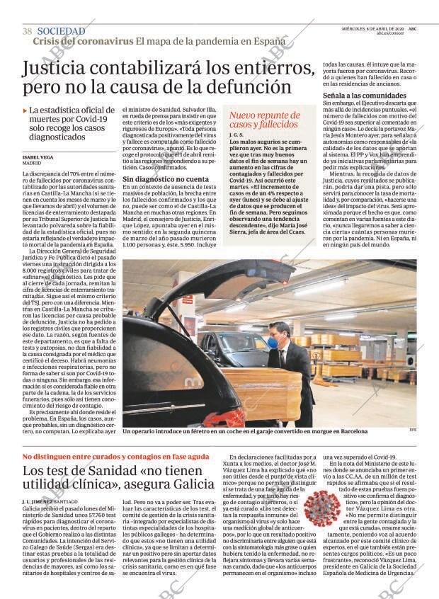 ABC MADRID 08-04-2020 página 38