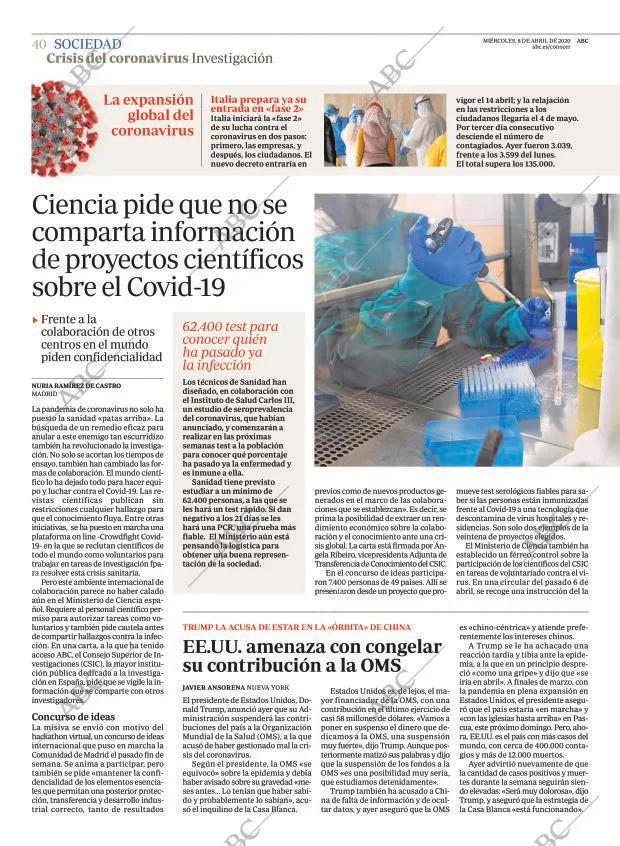 ABC MADRID 08-04-2020 página 40