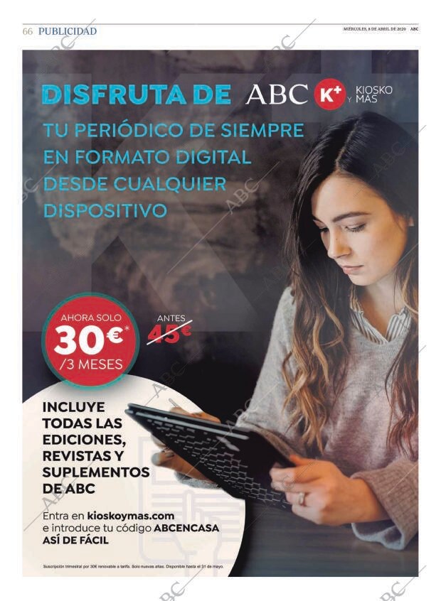 ABC MADRID 08-04-2020 página 66