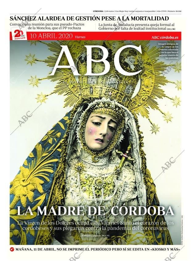 ABC CORDOBA 10-04-2020 página 1