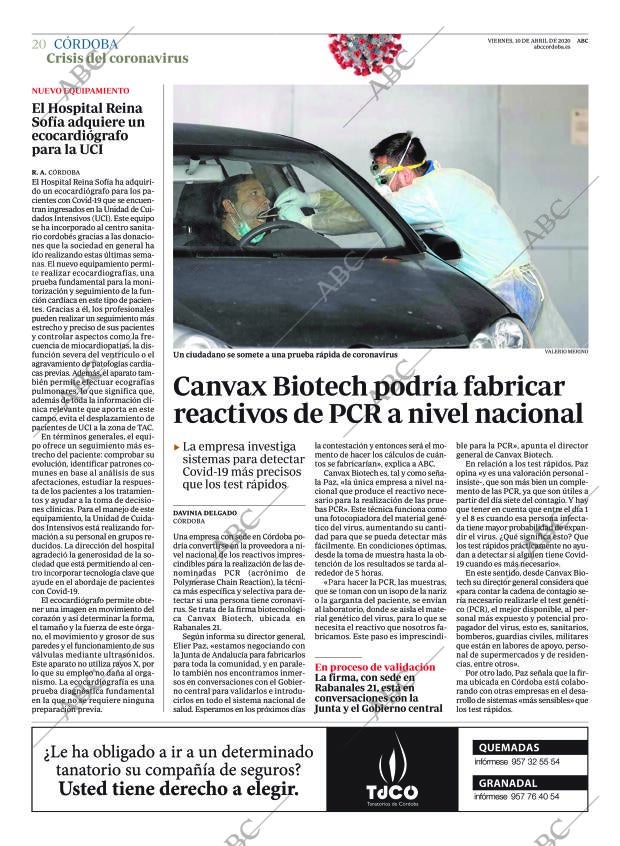 ABC CORDOBA 10-04-2020 página 20