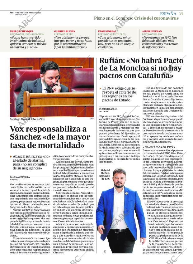 ABC CORDOBA 10-04-2020 página 39