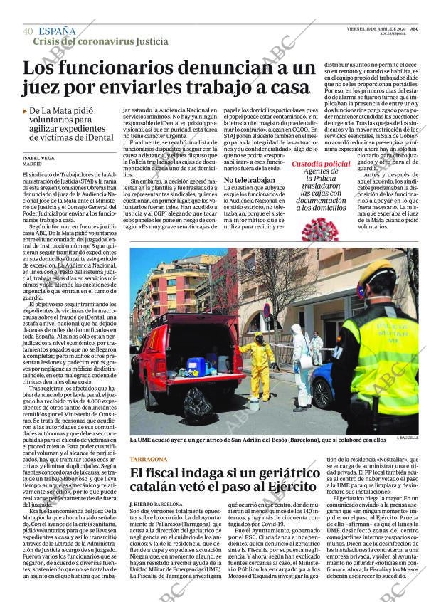 ABC CORDOBA 10-04-2020 página 40